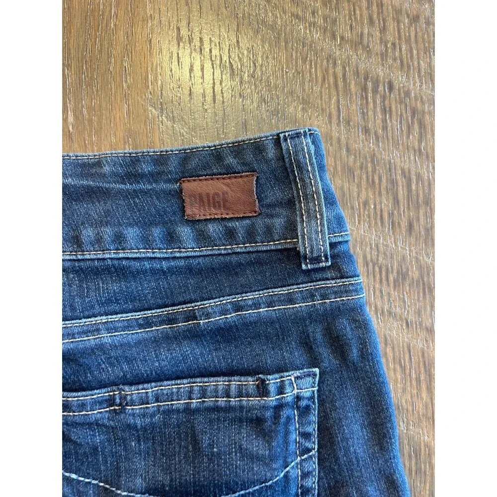 EUC Paige Hidden Hills Straight Leg Jeans - 28 - Picture 8 of 8